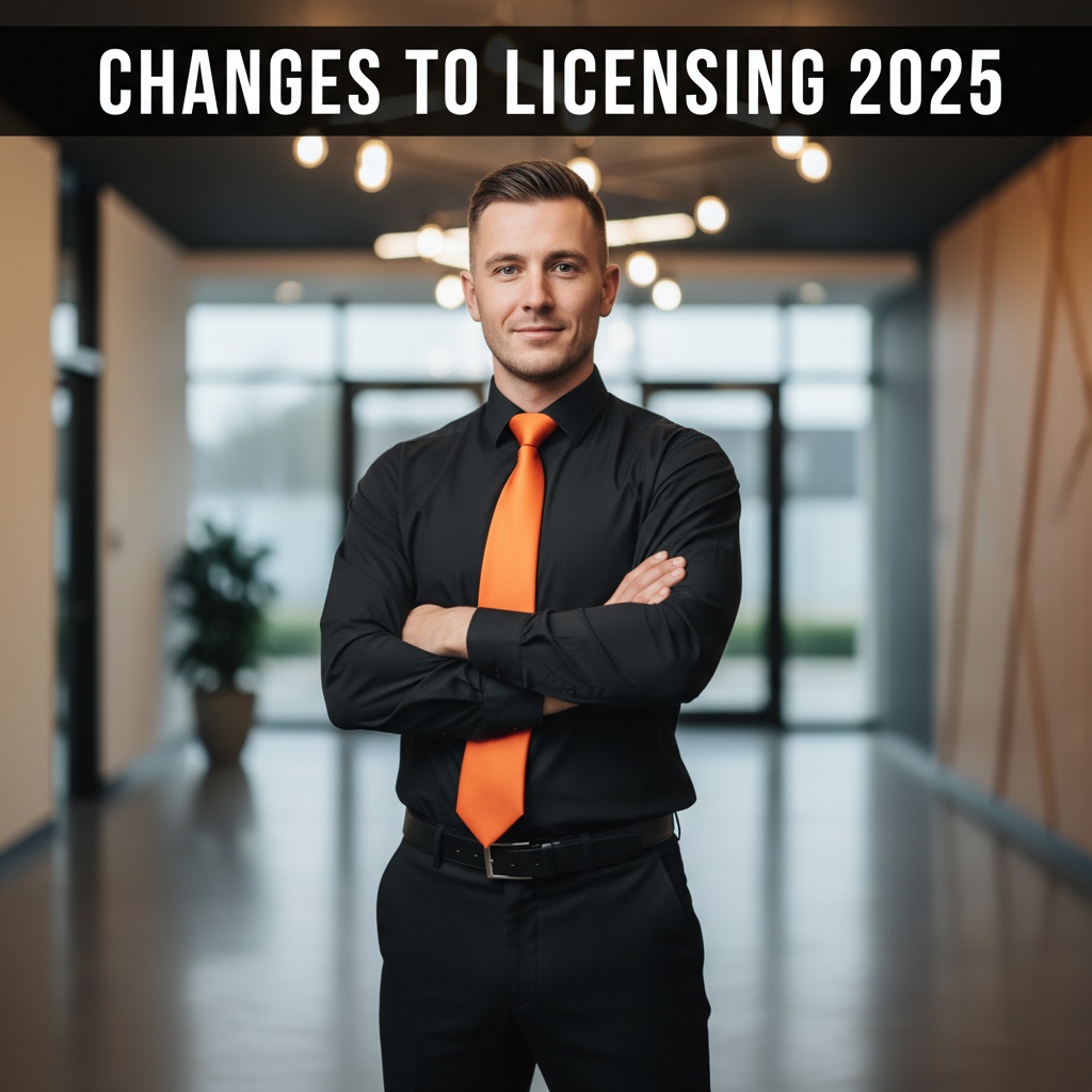 SIA licensing changes December 2025 announcement graphic for UK security professionals